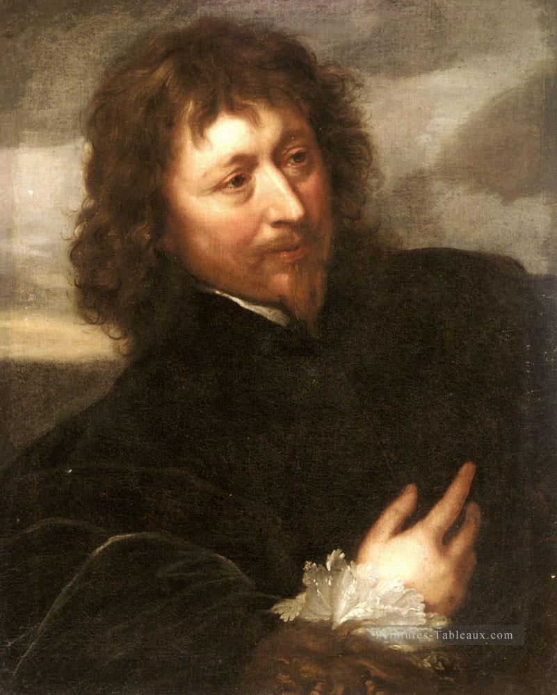 Portrait d’Endymion Porter Baroque peintre de cour Anthony van Dyck Peintures à l'huile
